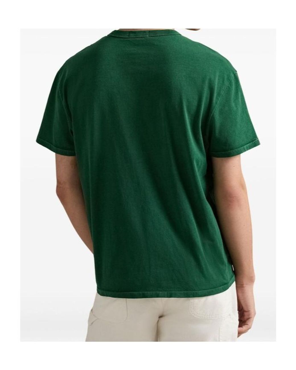 Polo Ralph Lauren Green Printed Crew Neck T-Shirt for men