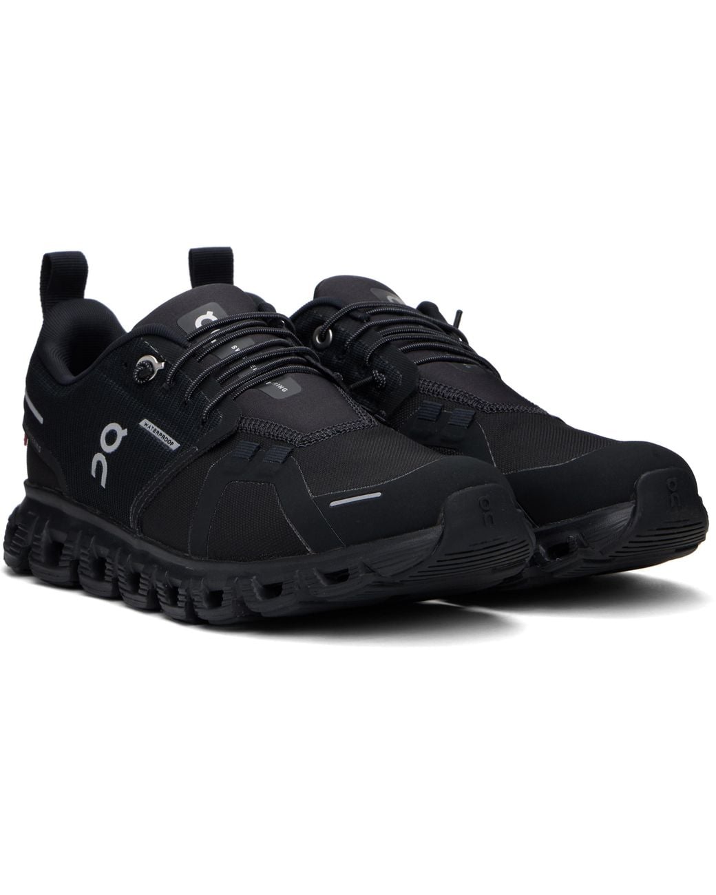 On Shoes Black Cloud 6 Wp Sneakers