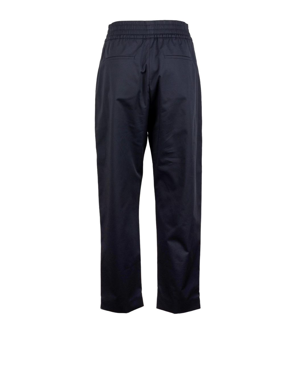 Eleventy Blue Elasticated Waistband Trousers
