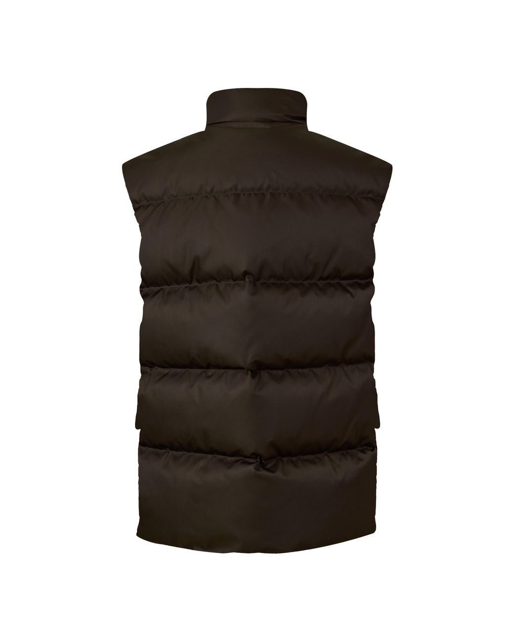 Prada Green Standcollar Cotton Vest