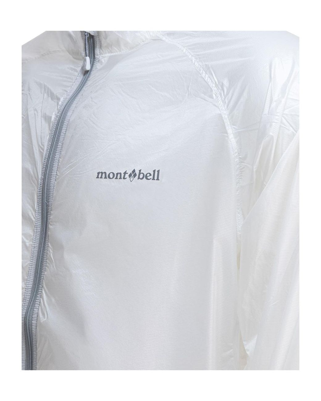 Montbell White Ultralight Wind Jacket for men