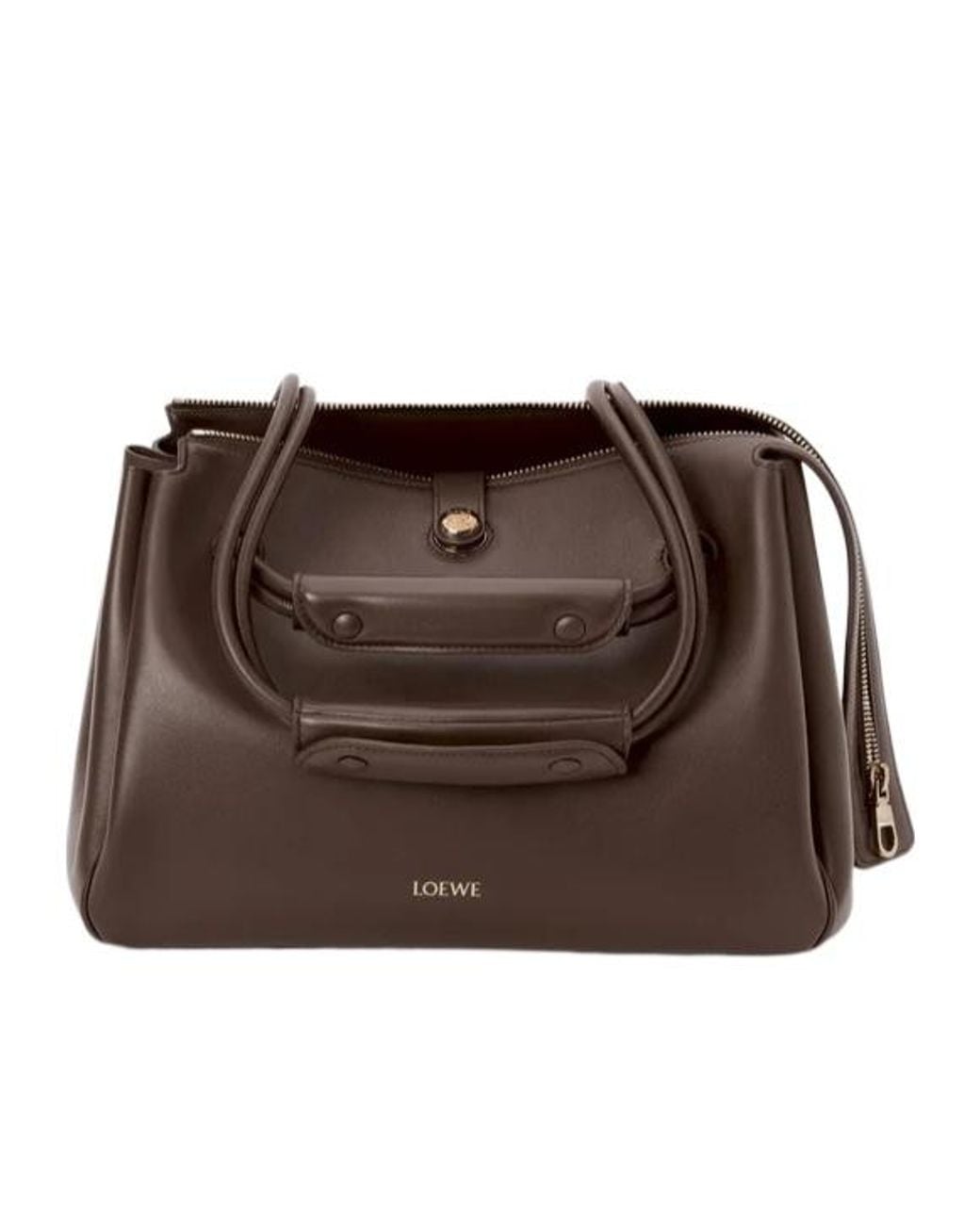 Loewe Brown Medium Madrid Shoulder Bag