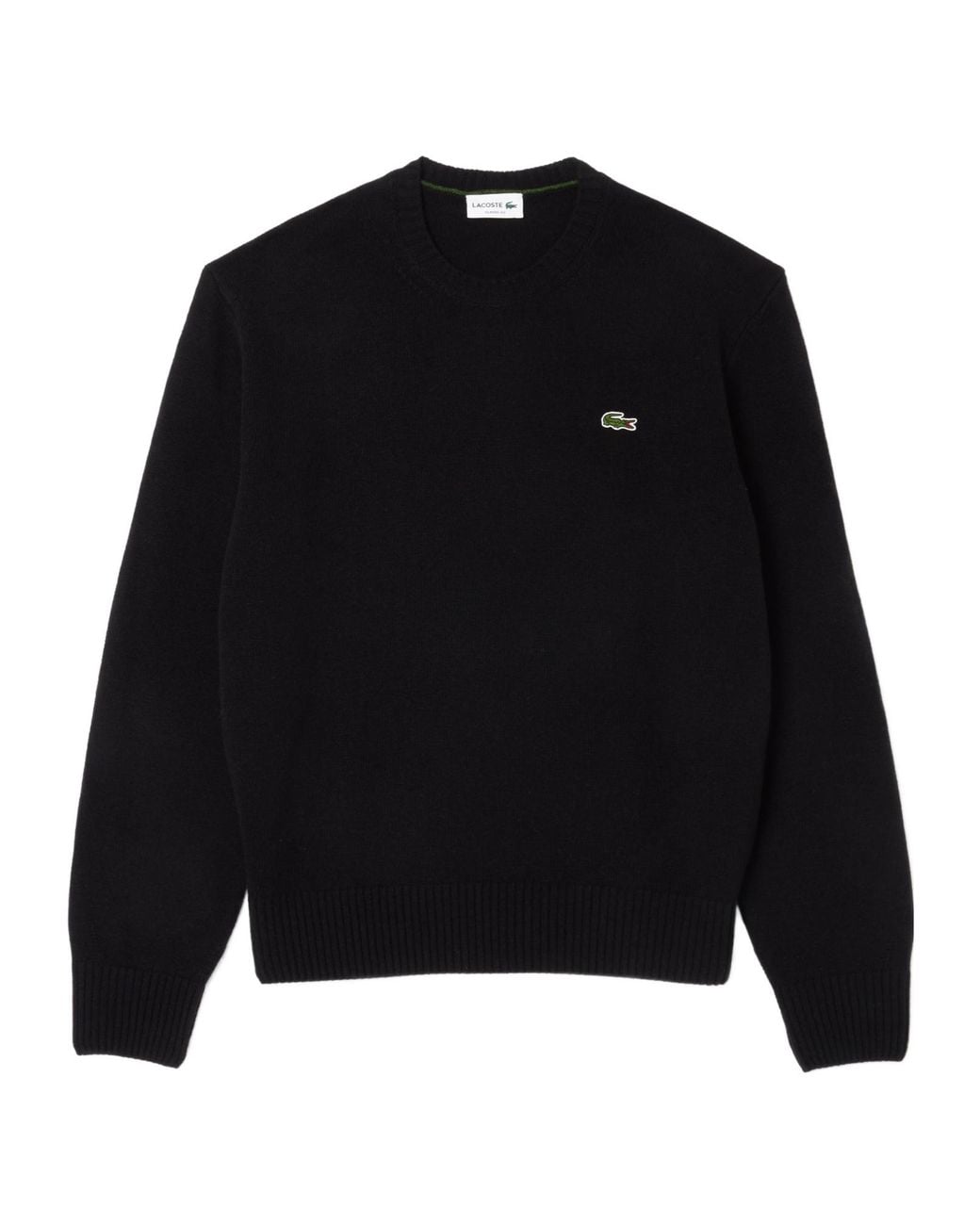 Lacoste Blue Crew Neck Sweater for men