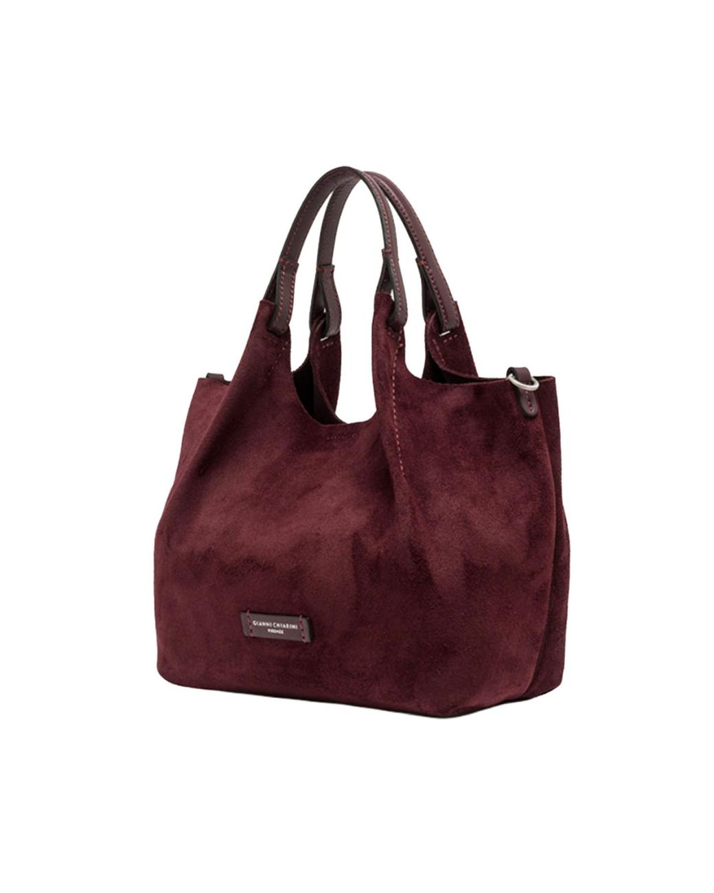 Gianni Chiarini Red Soft Tote Bag