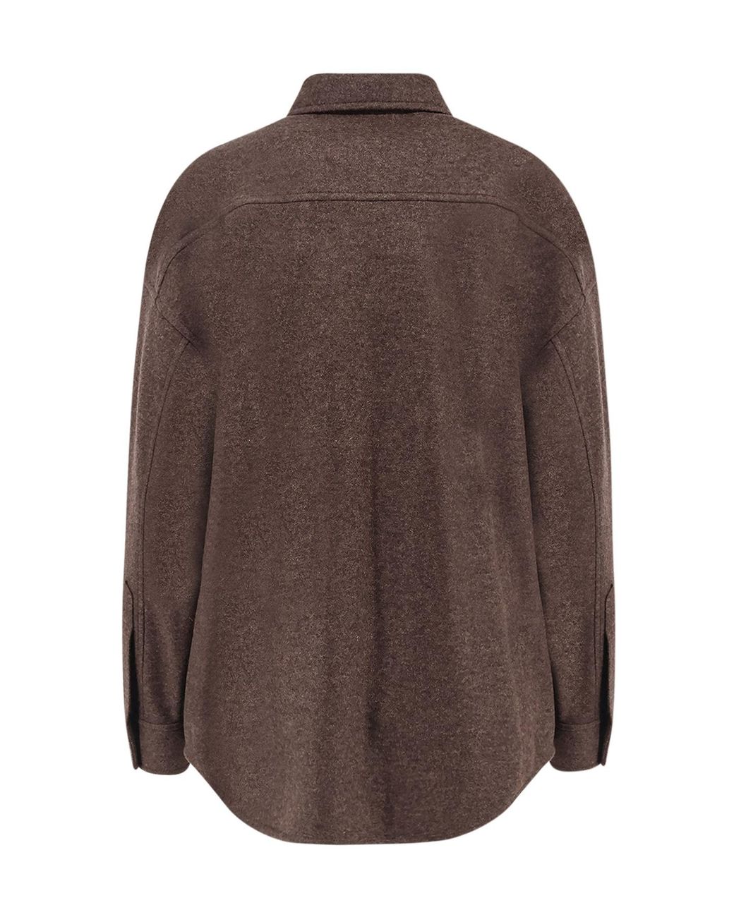 Loro Piana Brown Darby Novalis Overshirt