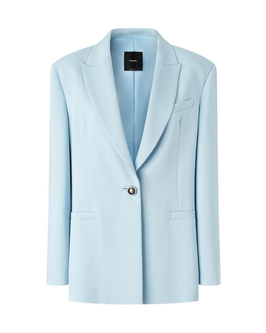 Pinko Blue Faraona Single-Breasted Jacket