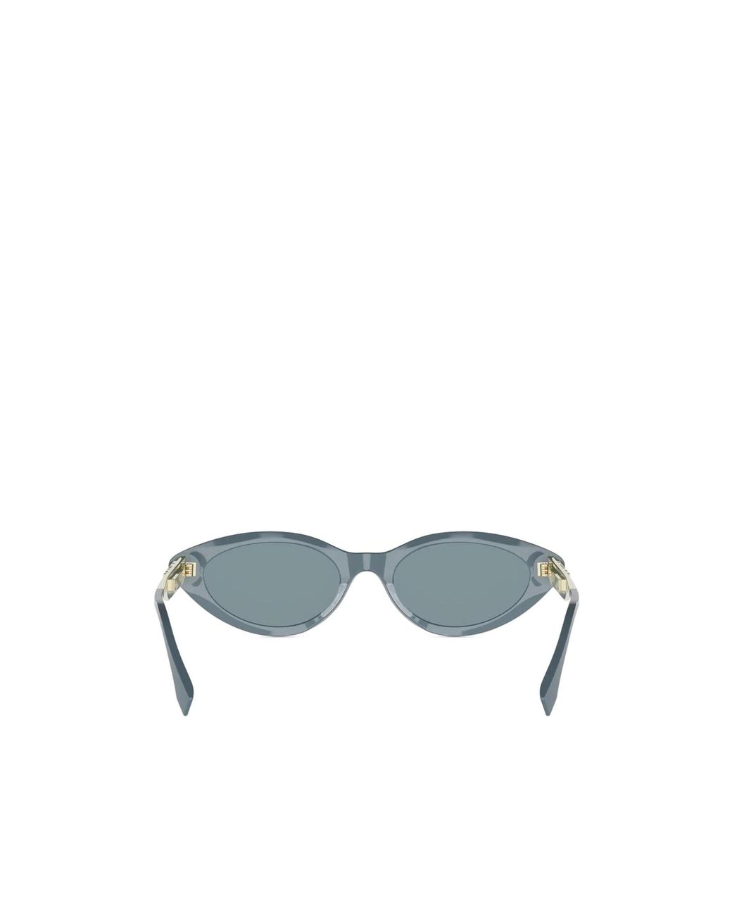 Fendi Blue Eyewear Cat Eye Frame Sunglasses for men
