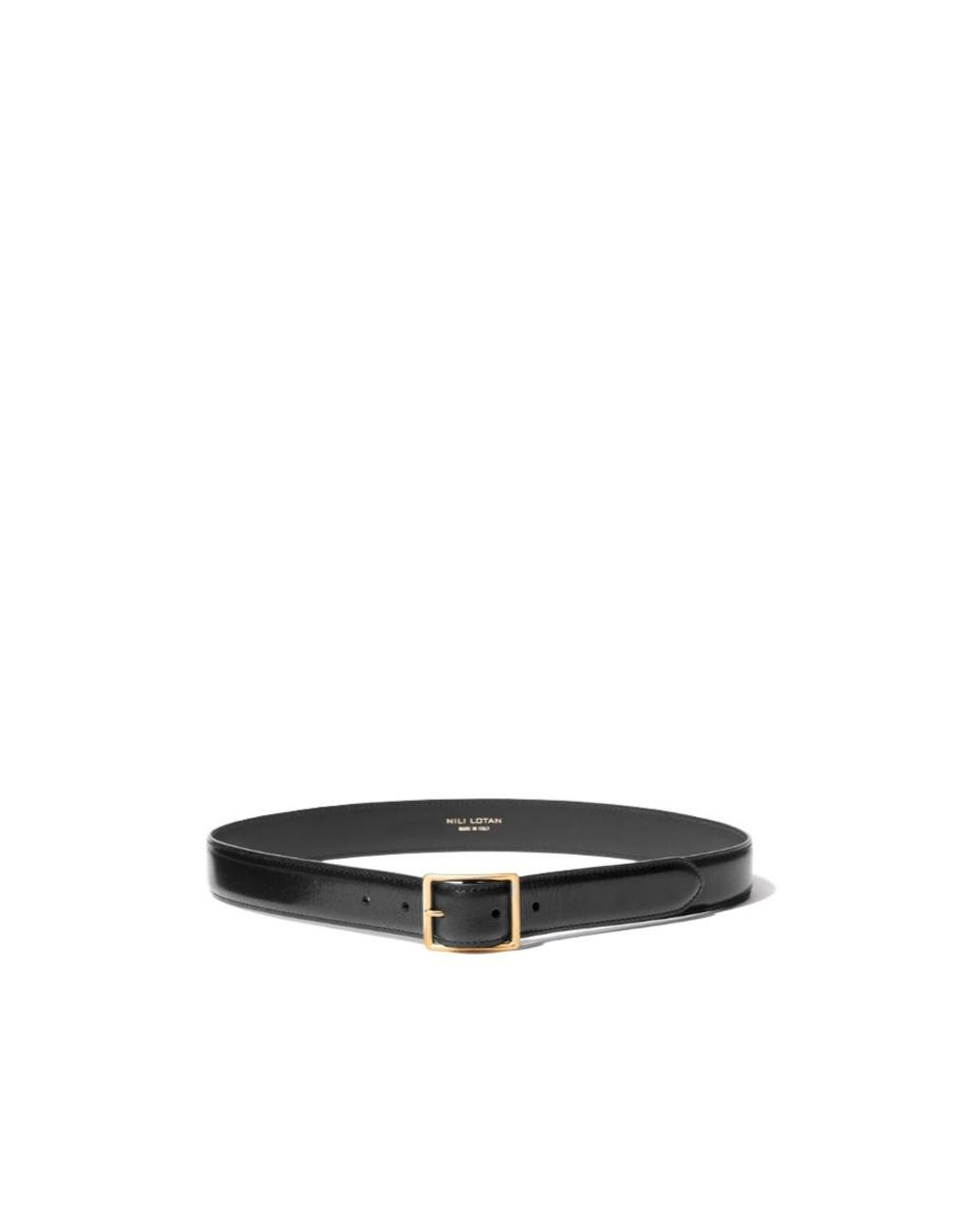 Nili Lotan White Gabriele Suede Belt