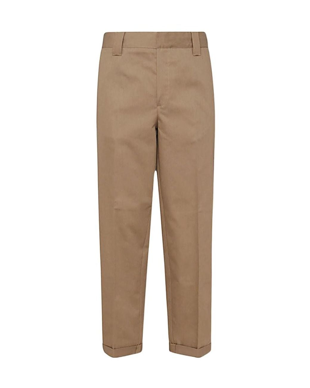 Golden Goose Deluxe Brand Natural Straight Leg Tailored Pants for men