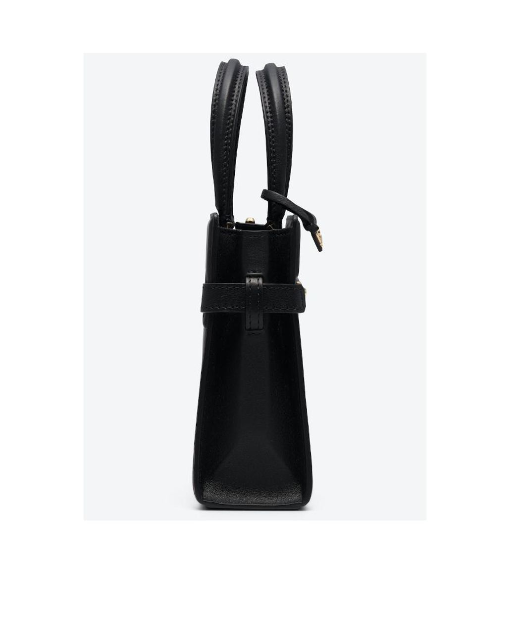 Delvaux Black Adjustable Shoulder Strap Cross-Body Bag