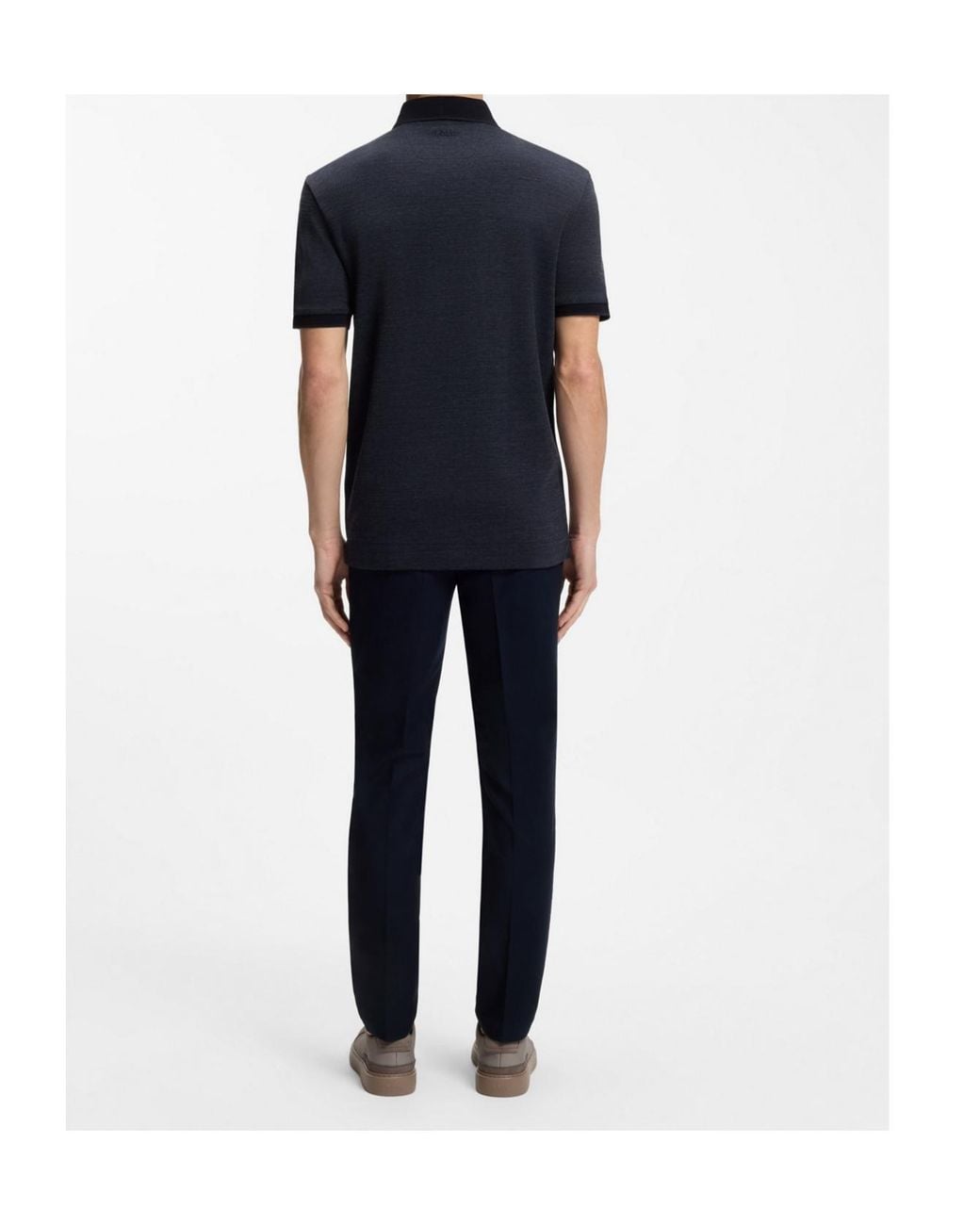 Boss Blue Boss Short-Sleeve Piqué Polo Shirt for men