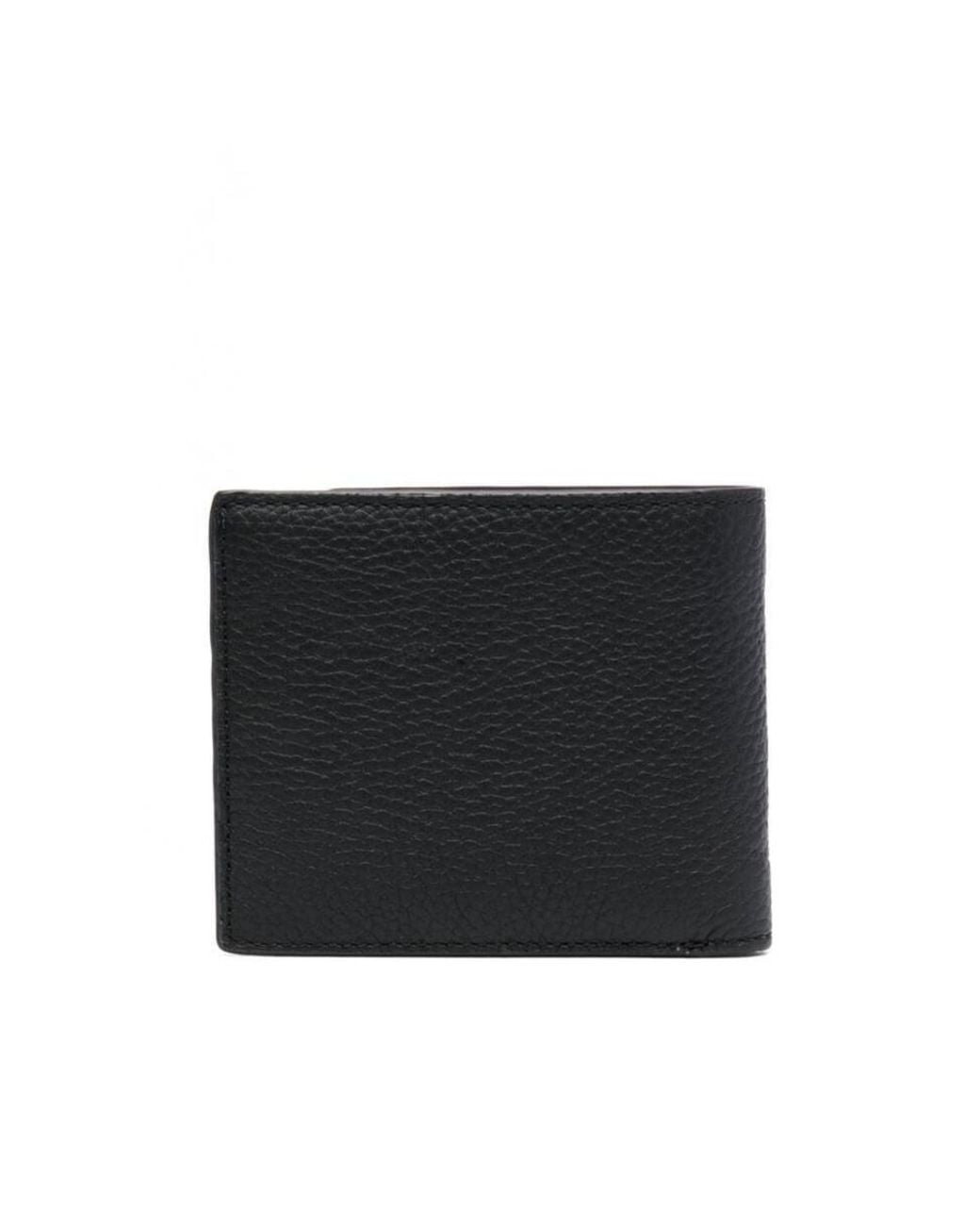 MICHAEL Michael Kors Black Hudson Slim Billfold Wallet for men