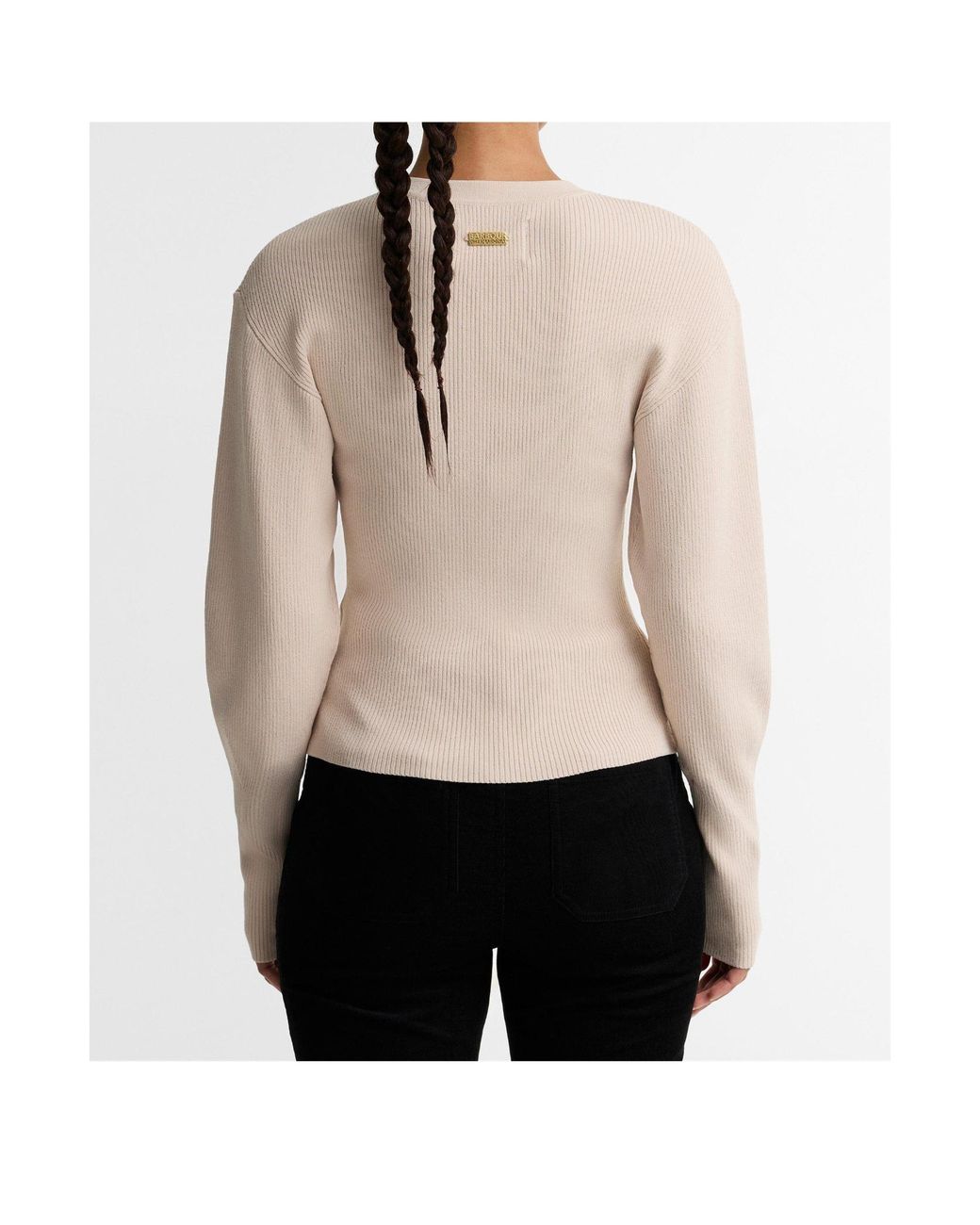 Barbour Natural Crewneck Sweater
