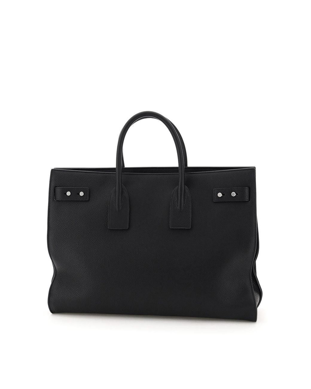 Saint Laurent Black Large Sac Du Jour Tote for men