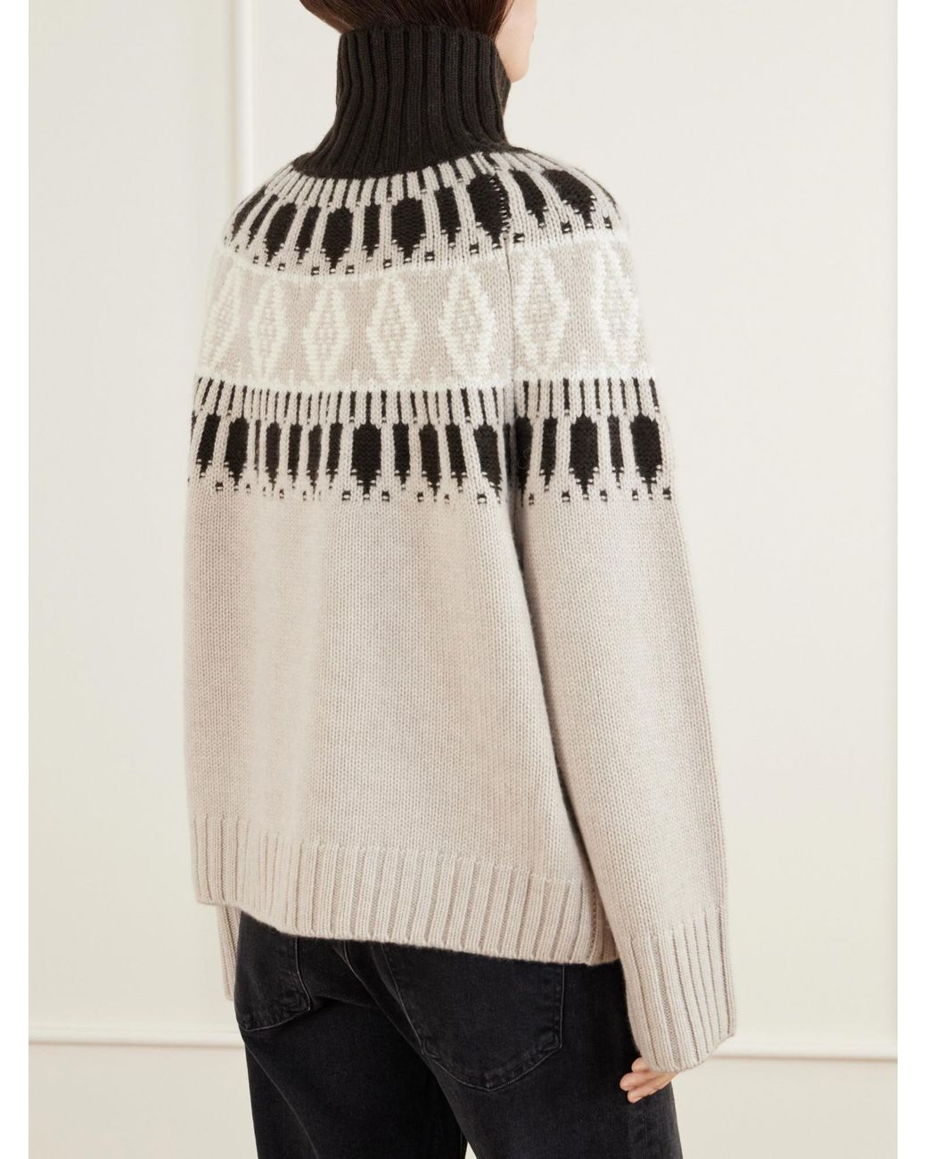 arch4 Multicolor Cashmere Turtleneck Sweater