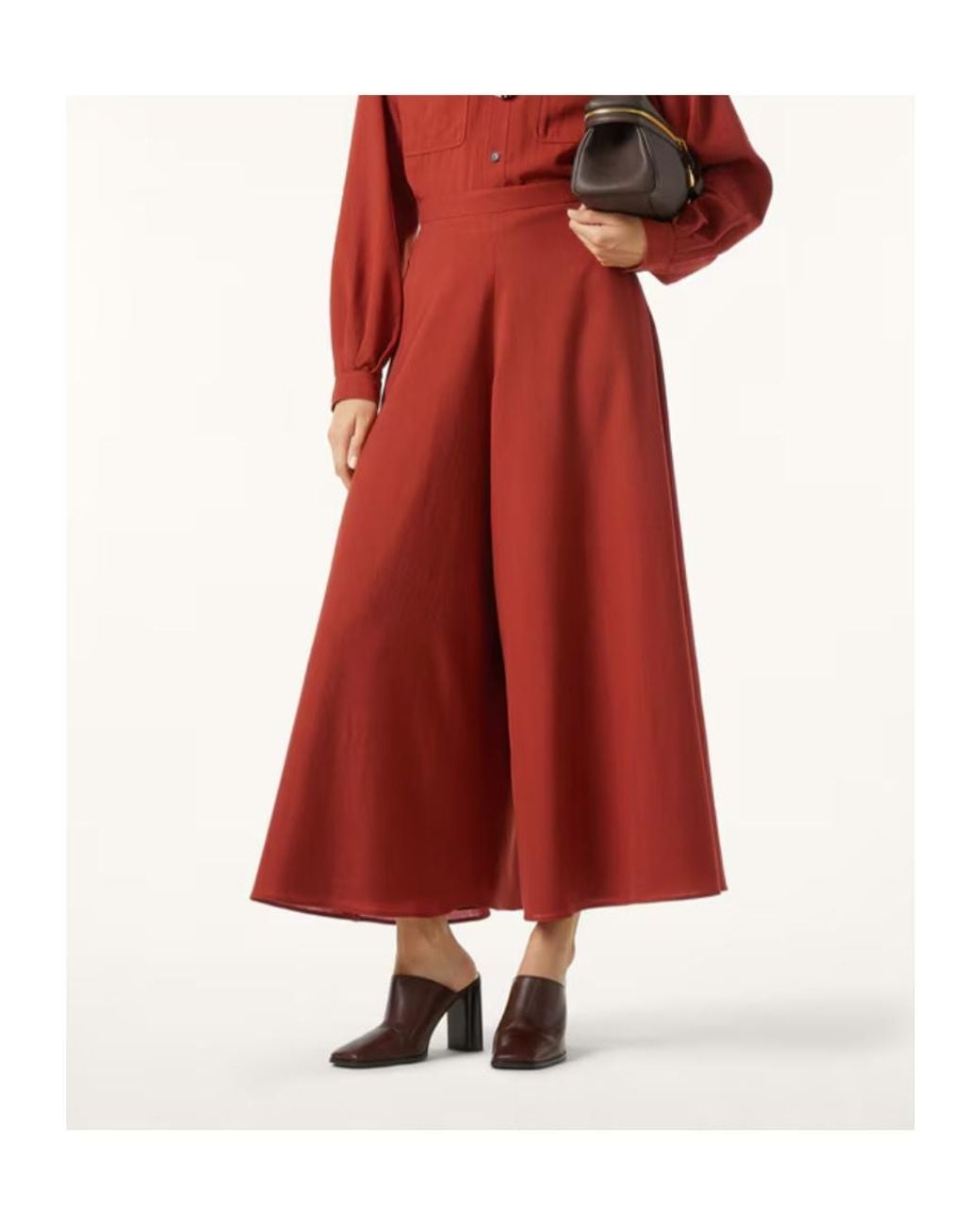 Loro Piana Red Frank Trousers
