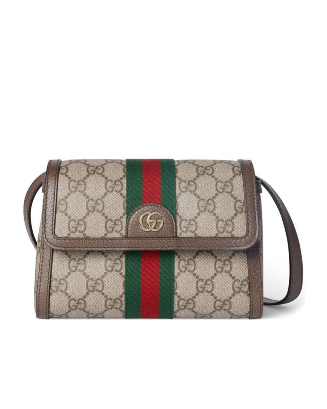 Gucci Gray Ophidia Mini Shoulder Bag
