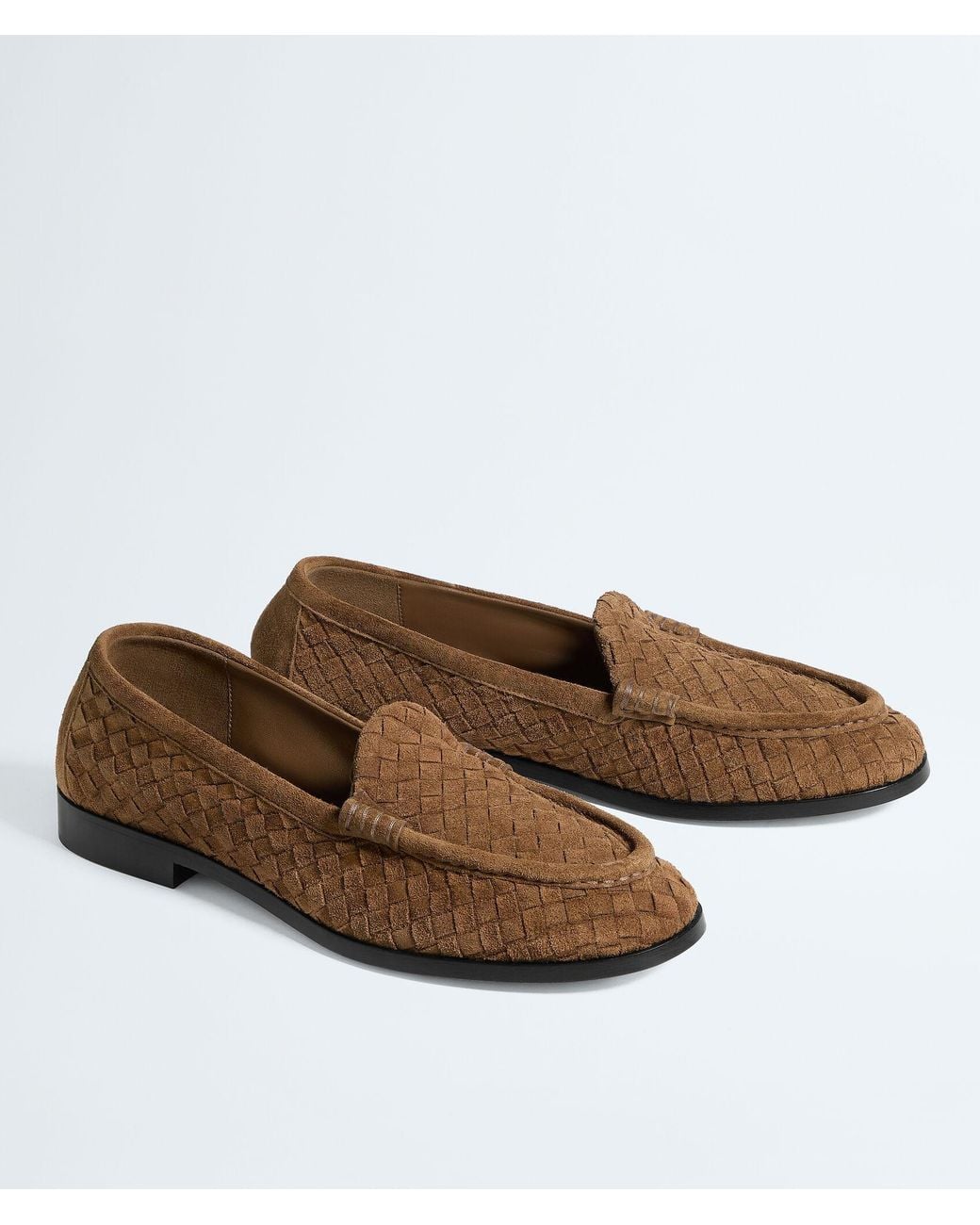 Bottega Veneta Brown Silenzio Loafer