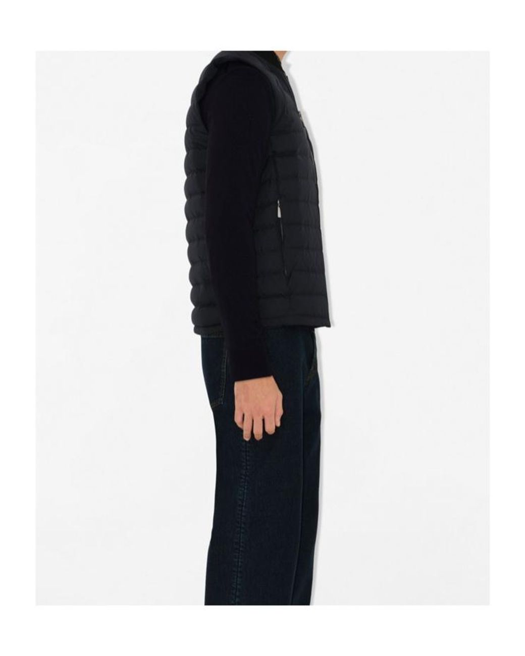 Burberry Blue Puffer Gilet for men