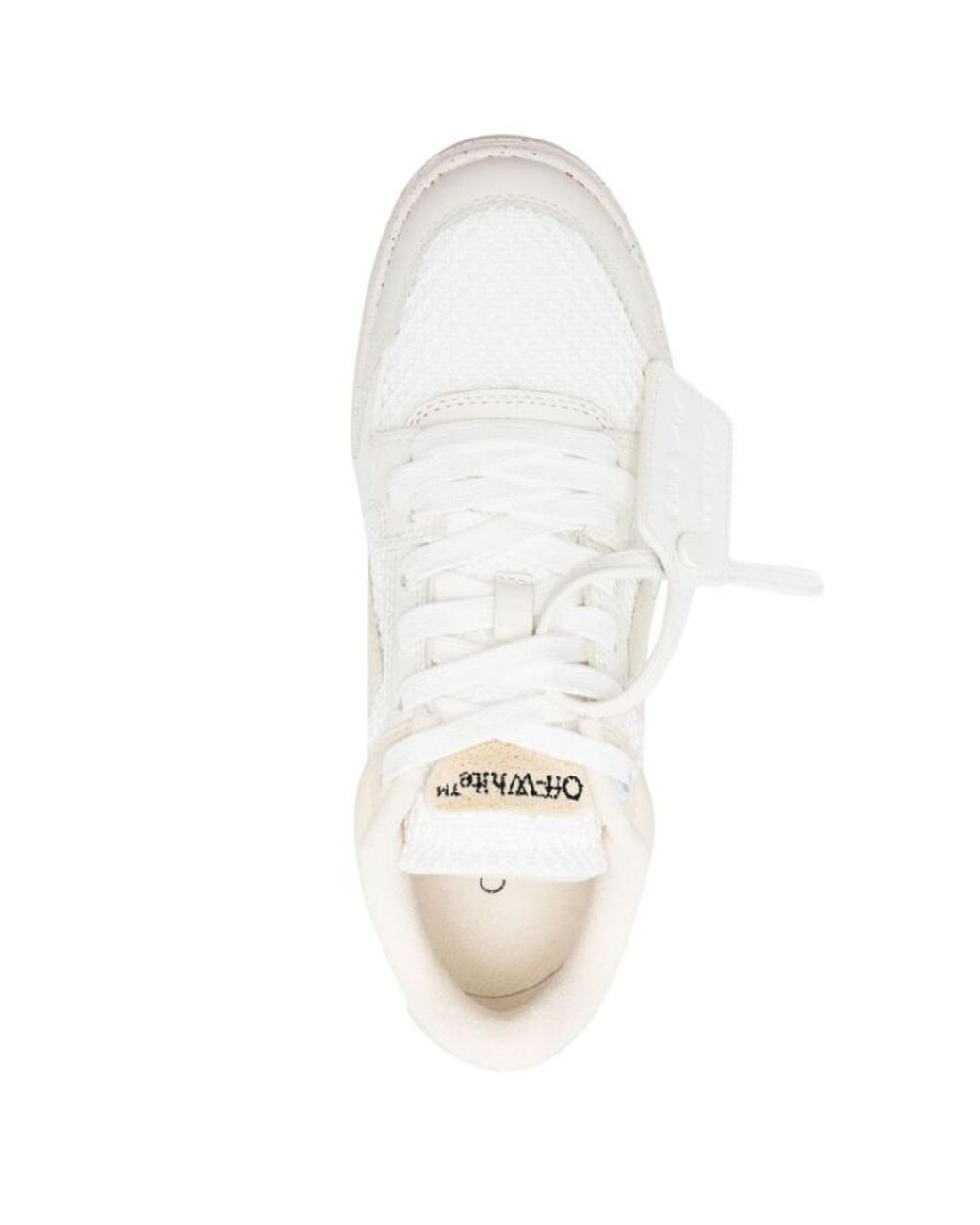 Off-White c/o Virgil Abloh White Out Of Office Low-top Sneakers