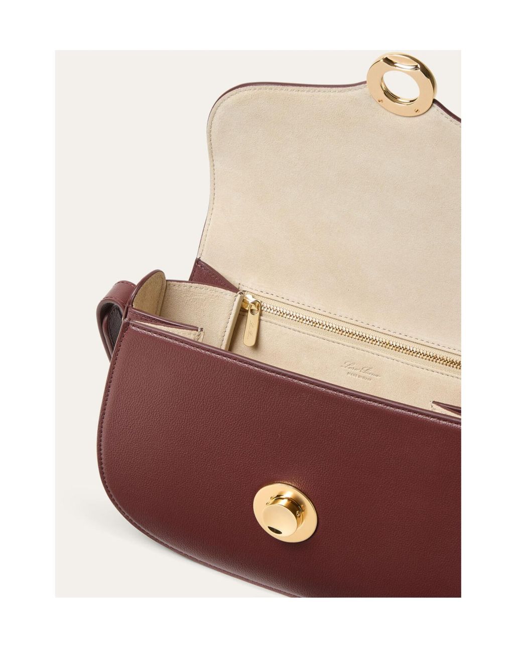 Loro Piana Brown Small Ghiera Bag