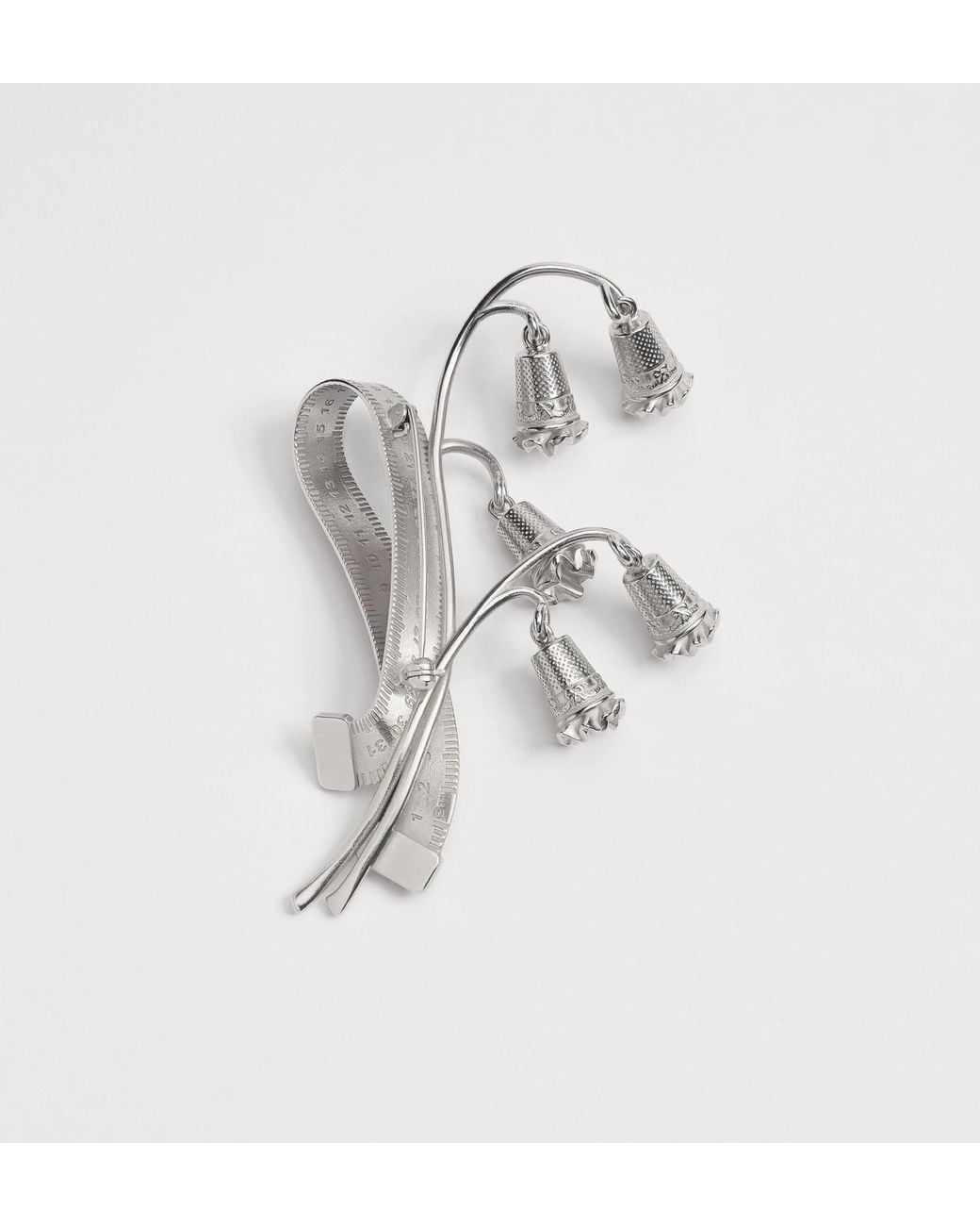 Dior Metallic Couture Charms Lily Of The Valley Brooch for men