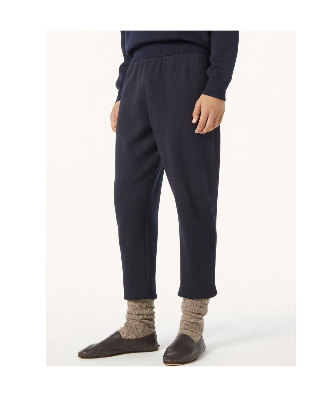 Loro Piana Blue Invorio Trousers for men