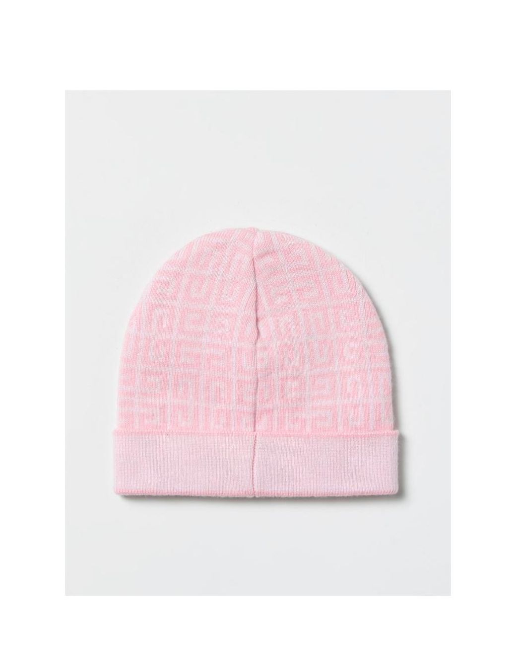Givenchy Pink Logo Knitted Hat