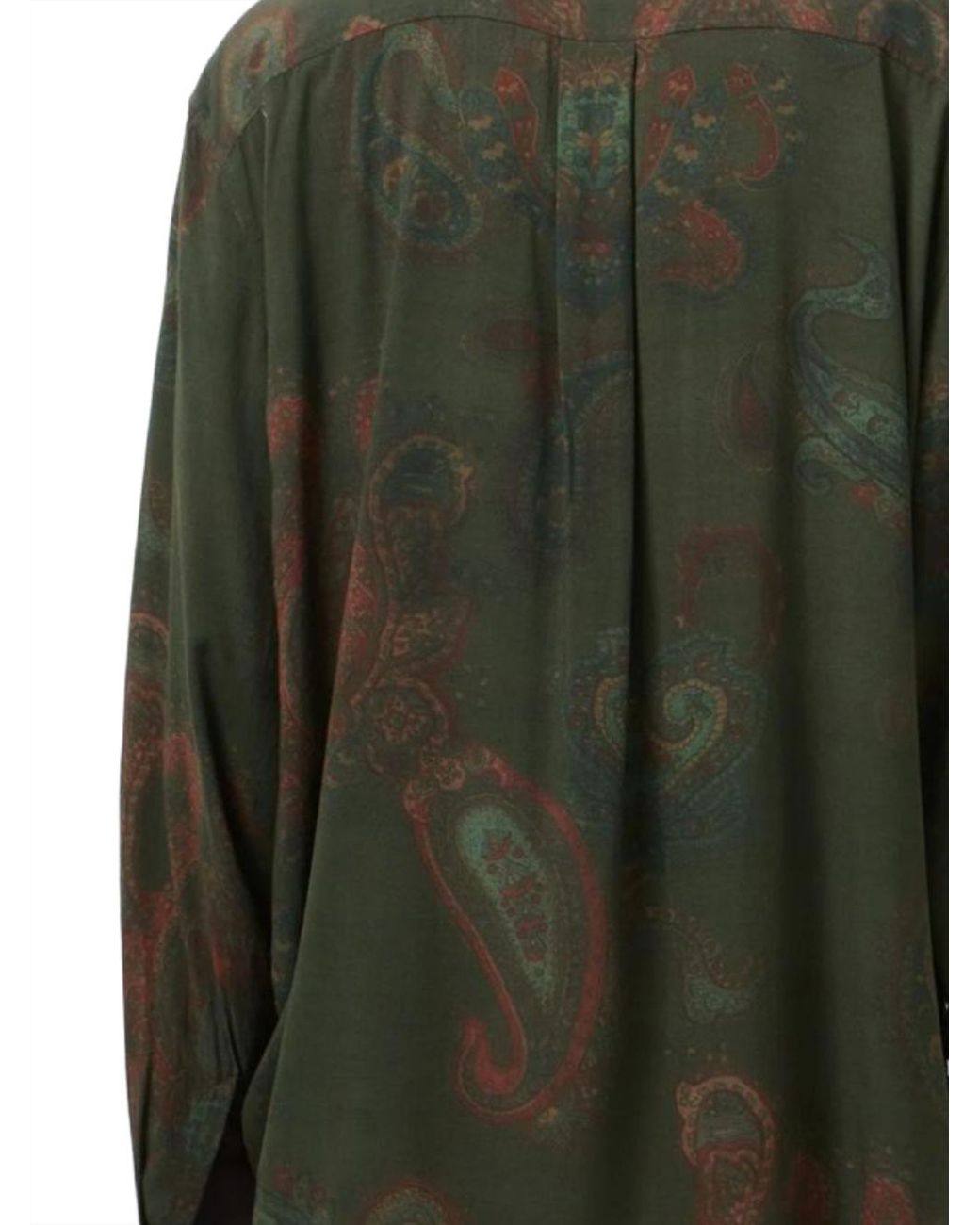 Our Legacy Green Beyond Forgotten Paisley Print Shirt for men