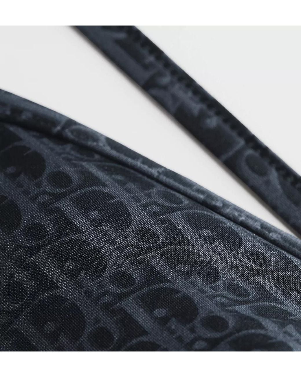 Dior Black Iviera Bikini Top