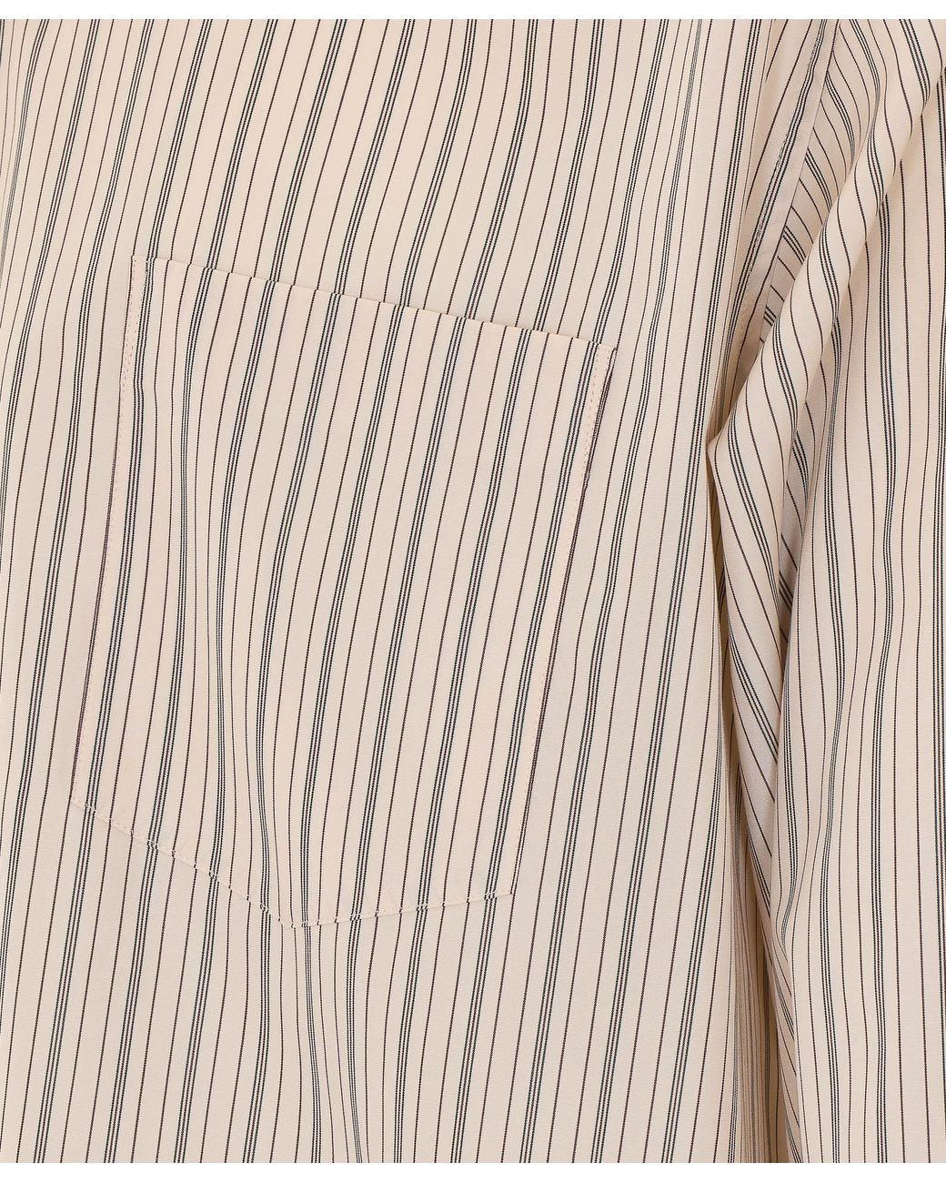 The Row White Vanja Striped Shirt for men