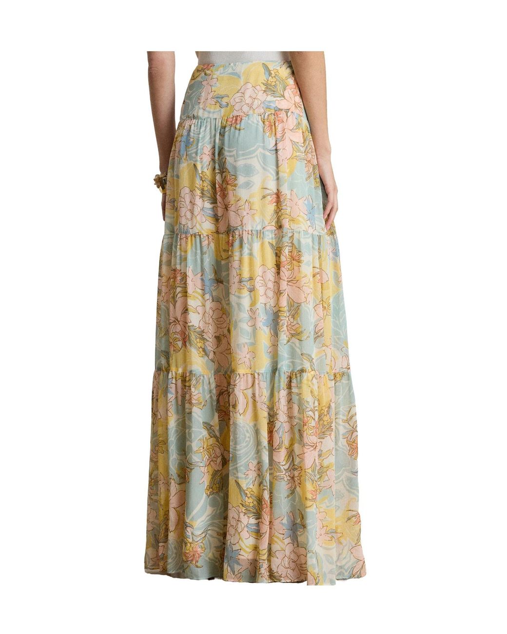 Ralph Lauren Metallic Maxi Skirt