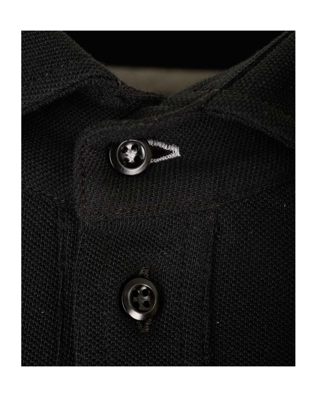 Brunello Cucinelli Blue Long Sleeved Buttoned Polo Shirt for men