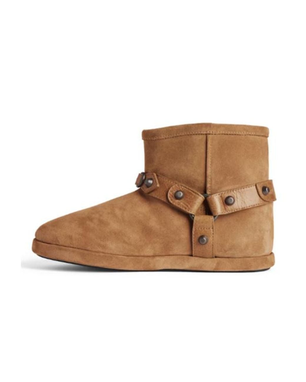Balenciaga Brown "Alaska" Snow Boots
