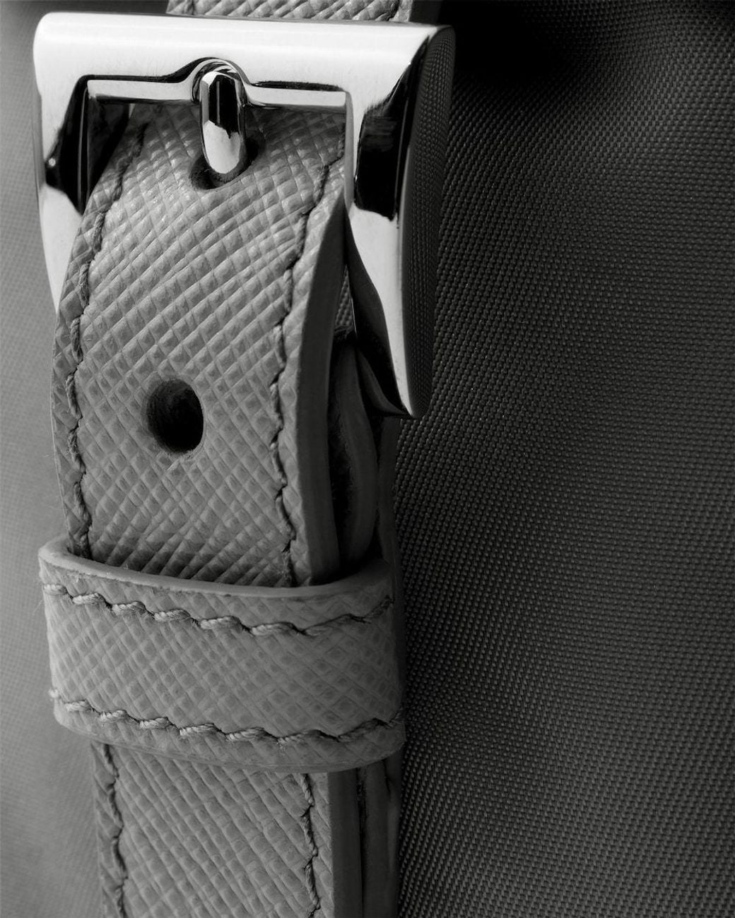 Prada Gray Small Re-Nylon Backpack