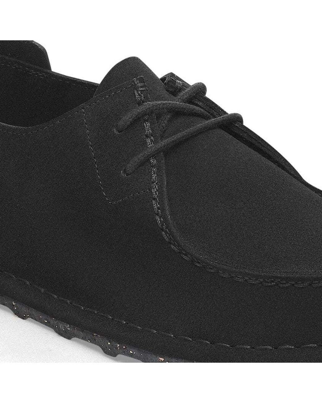 Birkenstock Black Utti Lace-Up Shoes for men