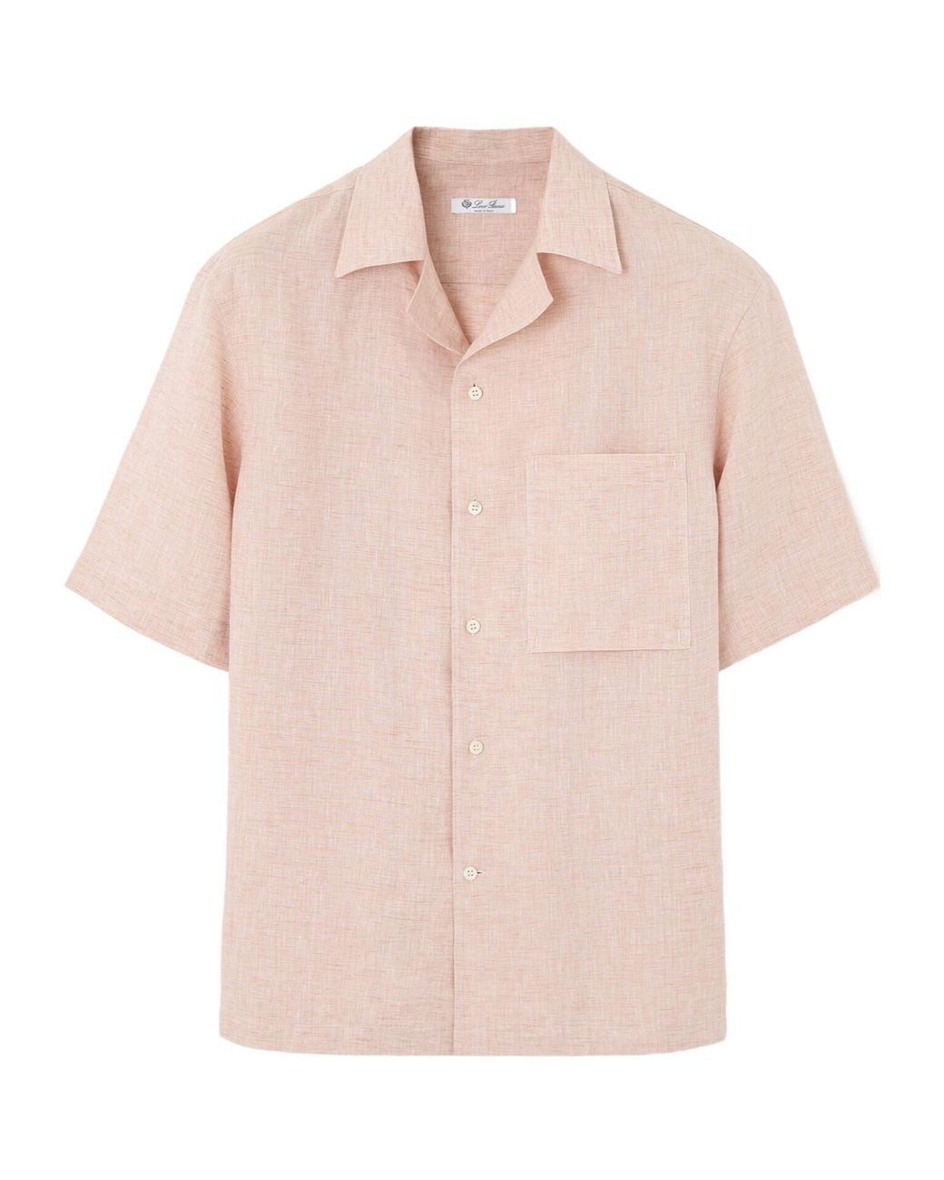 Loro Piana Pink Federico Shirt for men