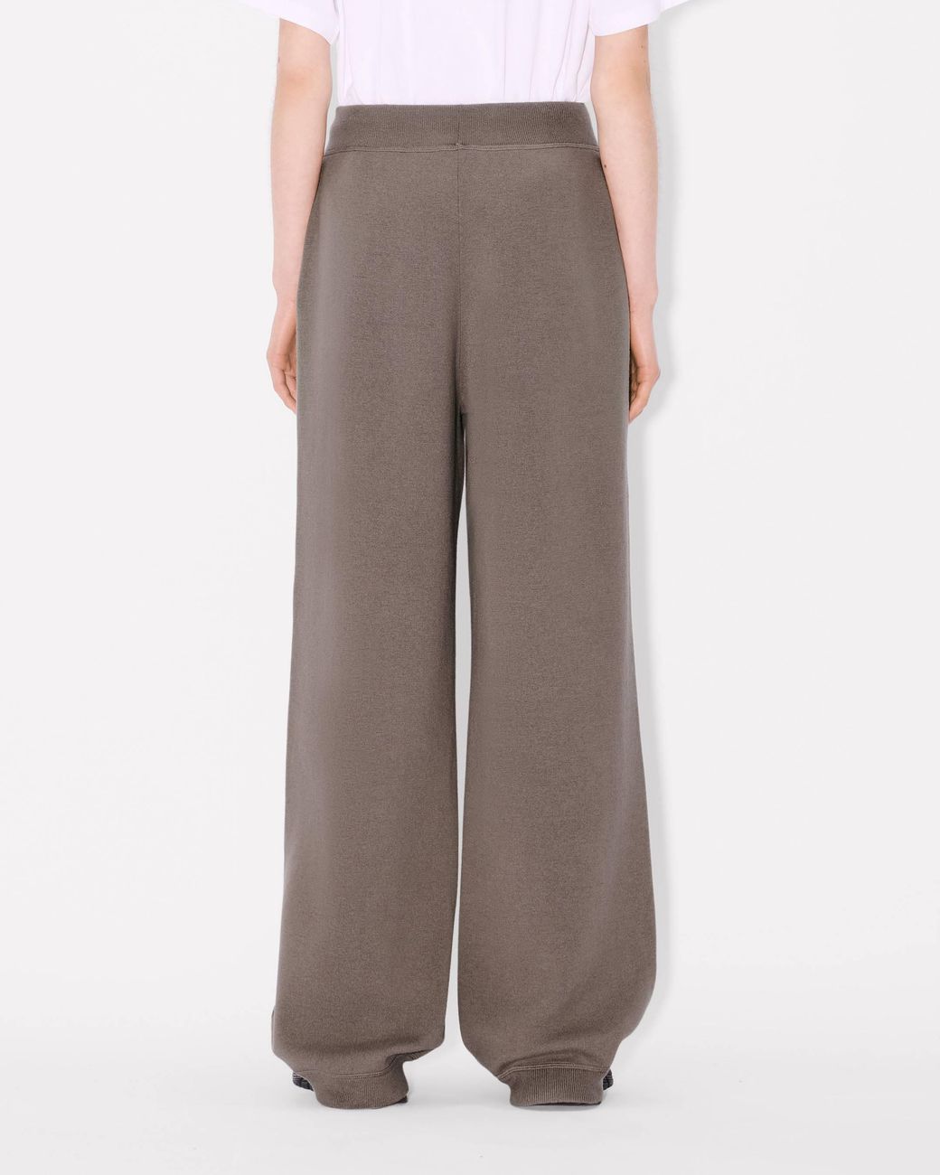 KENZO Brown Boke Flower 2.0 Embroidered Pants