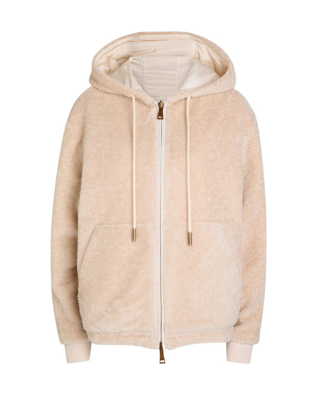Moncler Natural Reversible Zip-Through Cardigan