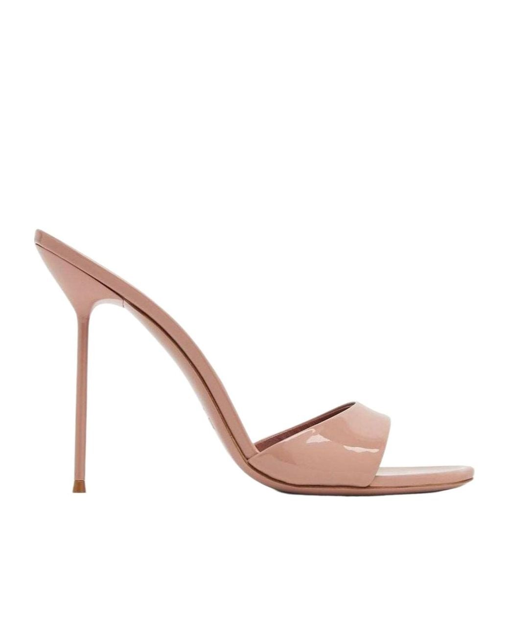 Paris Texas Pink Lidia Almond Toe Sandals