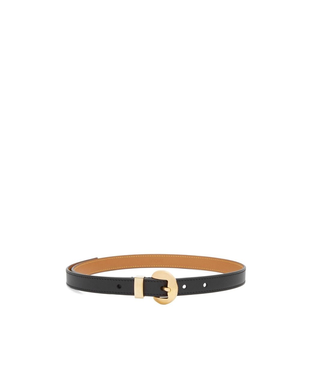 Loewe White Pebble Belt