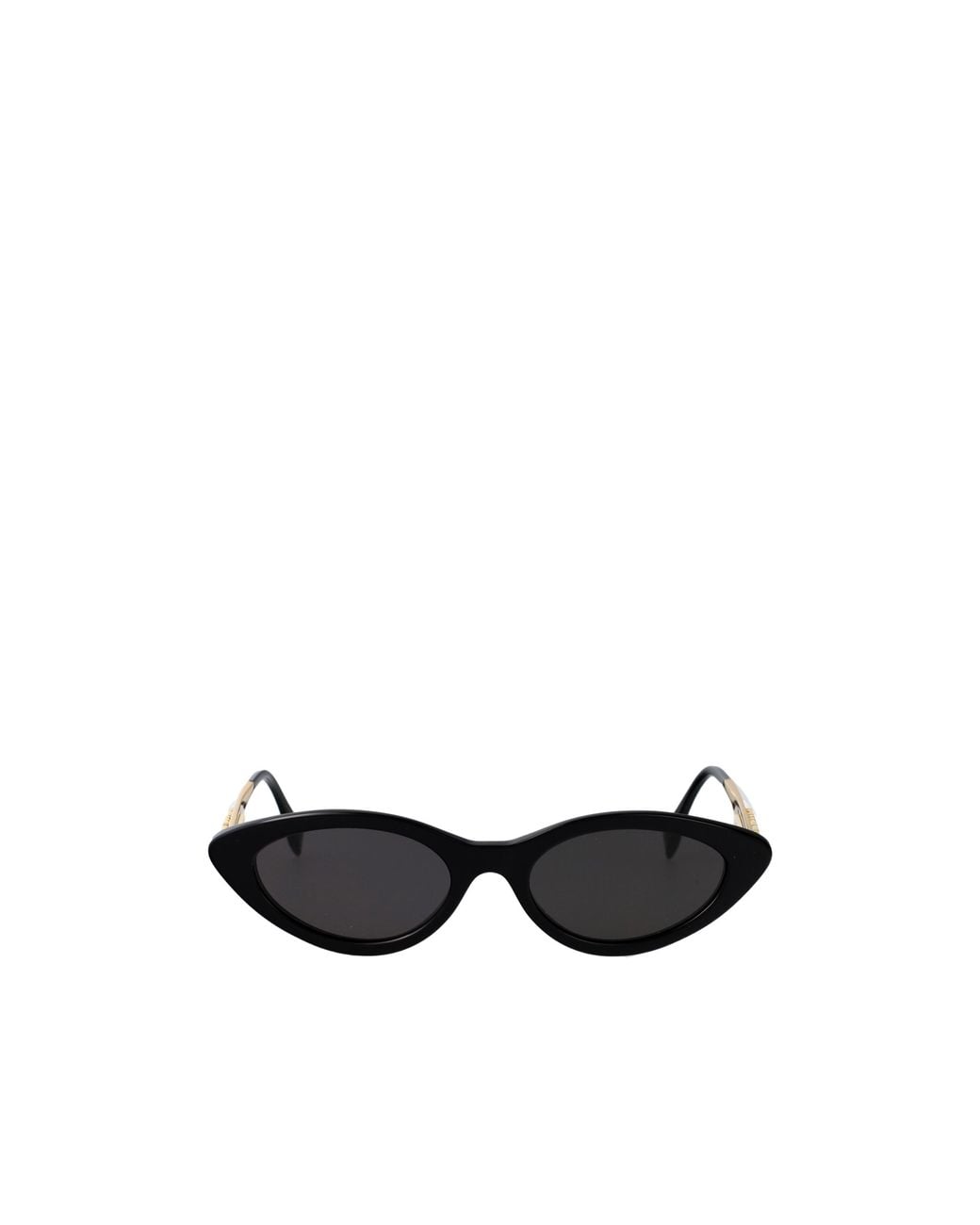 Fendi White Eyewear Cat Eye Frame Sunglasses