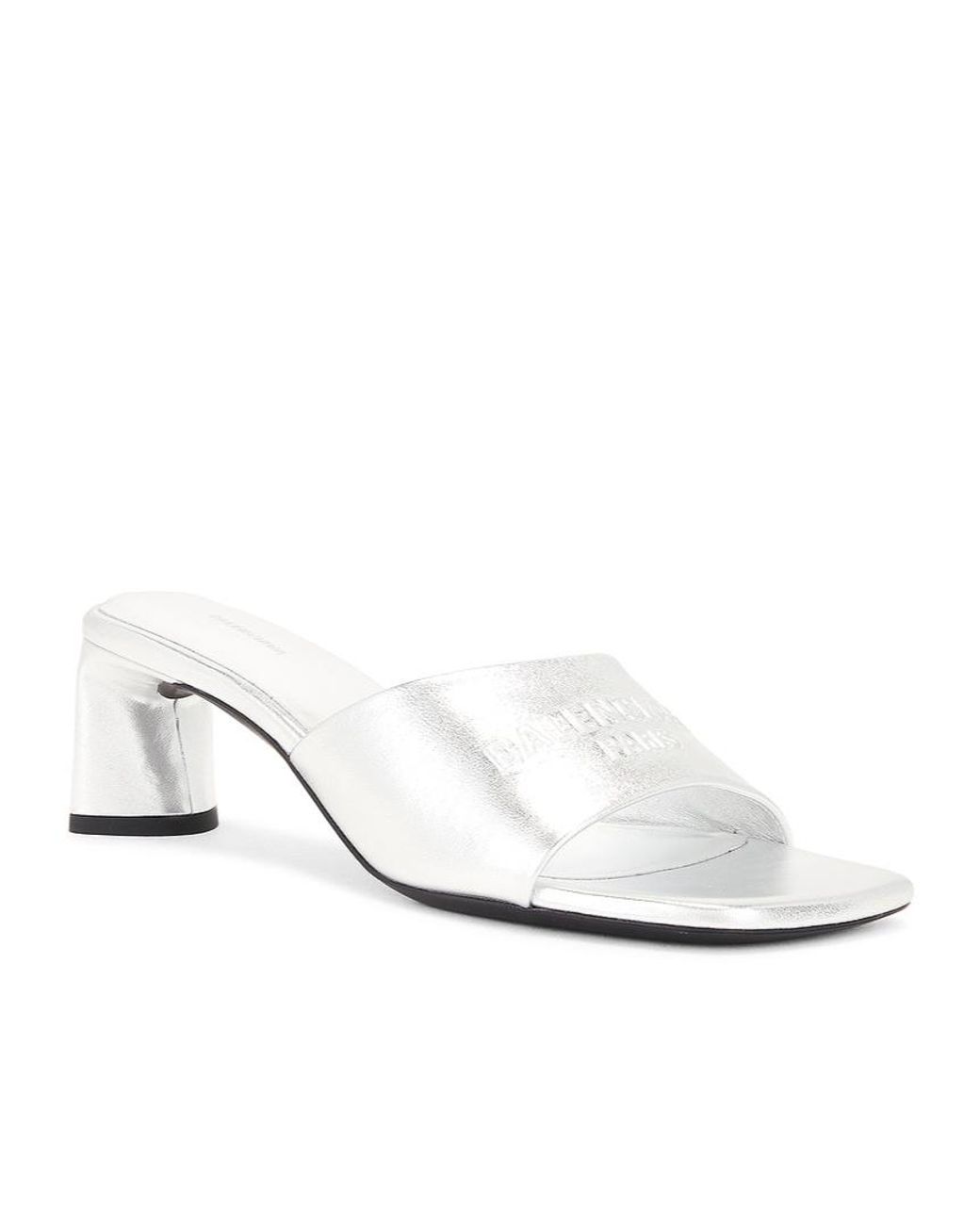 Balenciaga White Duty Free Sandals