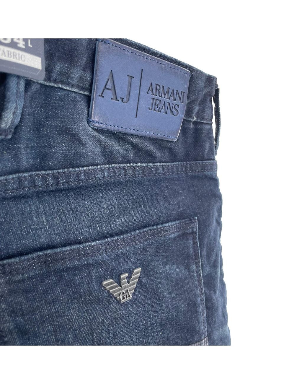 Armani Jeans Blue Logo Brand Jeans for men