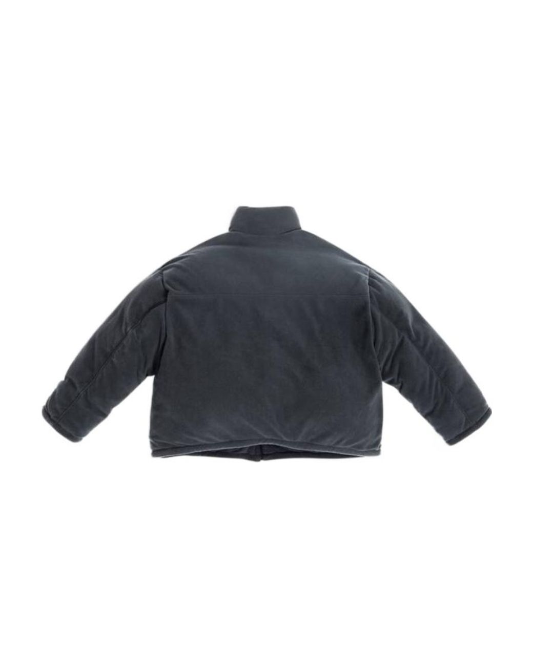 Balenciaga Blue Bb Paris Icon Reversible Puffer Jacket for men