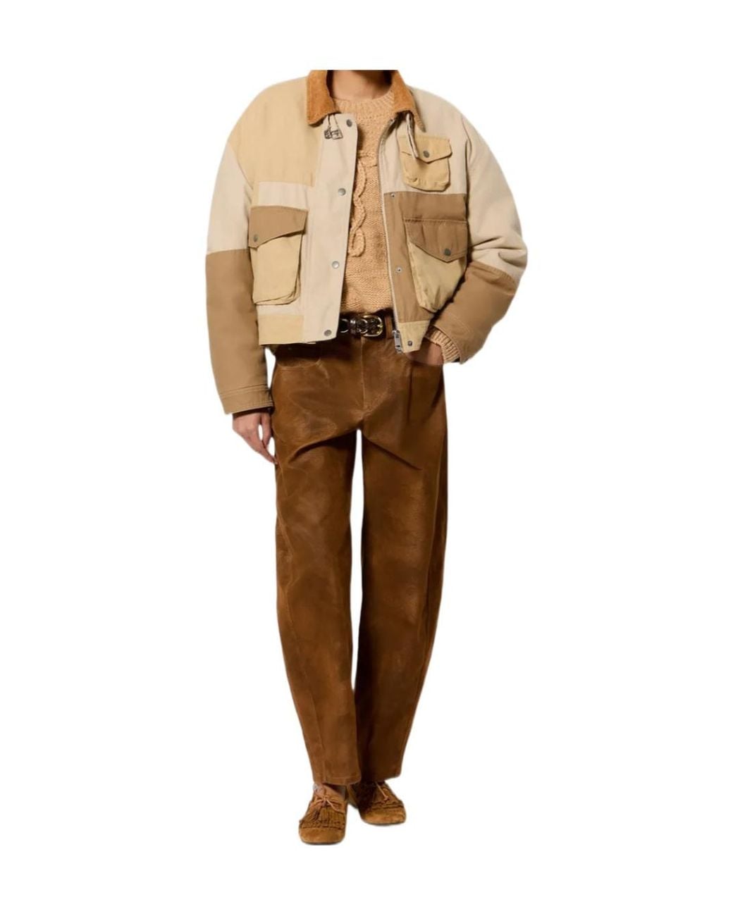 Isabel Marant Brown Isabel Marant Étoile Risla Patch Pocket Jacket