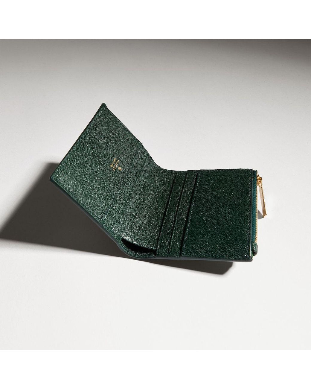 Gucci Green Small Lettering Wallet