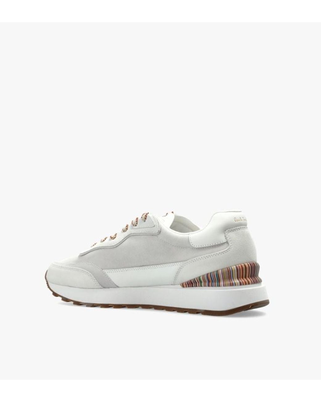 Paul Smith White Aston Low-Top Sneakers for men