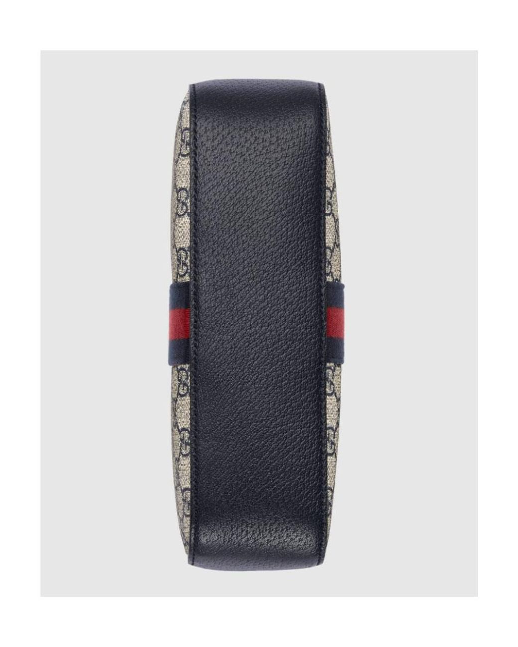 Gucci Black Ophidia Gg Monogram Shoulder Bag for men