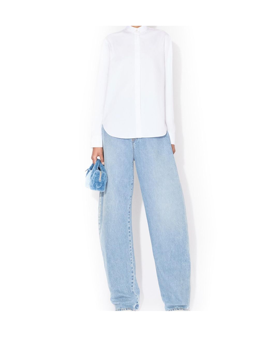 Alaïa White Alaïa Poplin Shirt